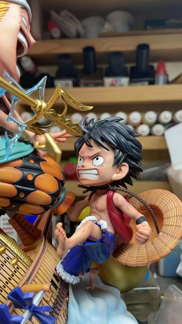 【售罄展示追加請私訊客服@toystationtw】海賊王 魯夫vs艾尼路 X Super Fantasy #動漫#模型#玩具#gk#玩驛#火影#手辦#海賊#死神#航海王#獵人#阿拉蕾#七大罪#七龍珠#寶可夢#神奇寶貝#哥吉拉#宮崎駿#迪士尼#灌籃高手#鬼滅之日刃#一拳超人#蠟筆小新#咒術#鏈鋸人#進擊的巨人#妖精尾巴#我的英雄學院#我英#鋼鍊#鋼之煉金術師#新世紀福音戰士#EVA#間諜家家酒#Re0#漫威#dc#集美#hex#tsume#prime1#queen#tes#xm#野獸國#壽屋#數碼寶貝