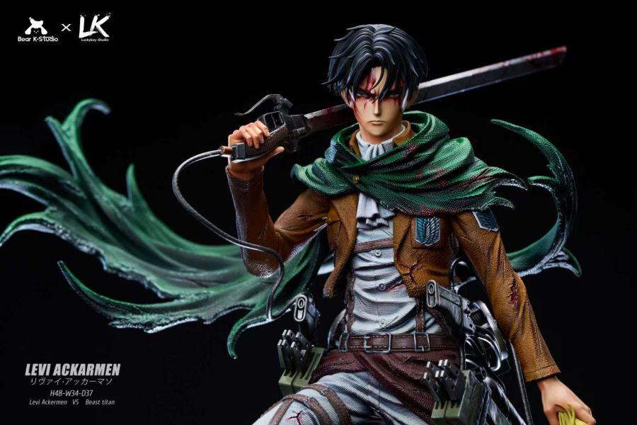 【預購】進擊的巨人 兵長-里維 X BK+LK-Studio 玩驛丨Toy station, GK雕像預購, GK雕像代購, GK雕像現貨, GK雕像修復, 咒術, 咒術迴戰, SCC玩具屋, 玩具給庫, NBA, 瘋公仔, 訂製雕像,模型,伯公仔,gk,玩驛,火影,夜風本舖,海賊,死神,航海王,獵人,阿拉蕾,七大罪,七龍珠,寶可夢,神奇寶貝,哥吉拉,宮崎駿,迪士尼,灌籃高手,鬼滅之刃,一拳超人,蠟筆小新,咒術,鏈鋸人,進擊的巨人,乙骨,我英