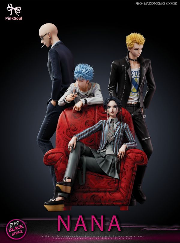 【預購】NANA 黑石樂隊 X Pinksoul工作室 玩驛丨Toy station, GK雕像預購, GK雕像代購, GK雕像現貨, GK雕像修復, 咒術, 咒術迴戰, SCC玩具屋, 玩具給庫, NBA, 瘋公仔, 訂製雕像,模型,伯公仔,gk,玩驛,火影,夜風本舖,海賊,死神,航海王,獵人,阿拉蕾,七大罪,七龍珠,寶可夢,神奇寶貝,哥吉拉,宮崎駿,迪士尼,灌籃高手,鬼滅之刃,一拳超人,蠟筆小新,咒術,鏈鋸人,進擊的巨人,乙骨,我英