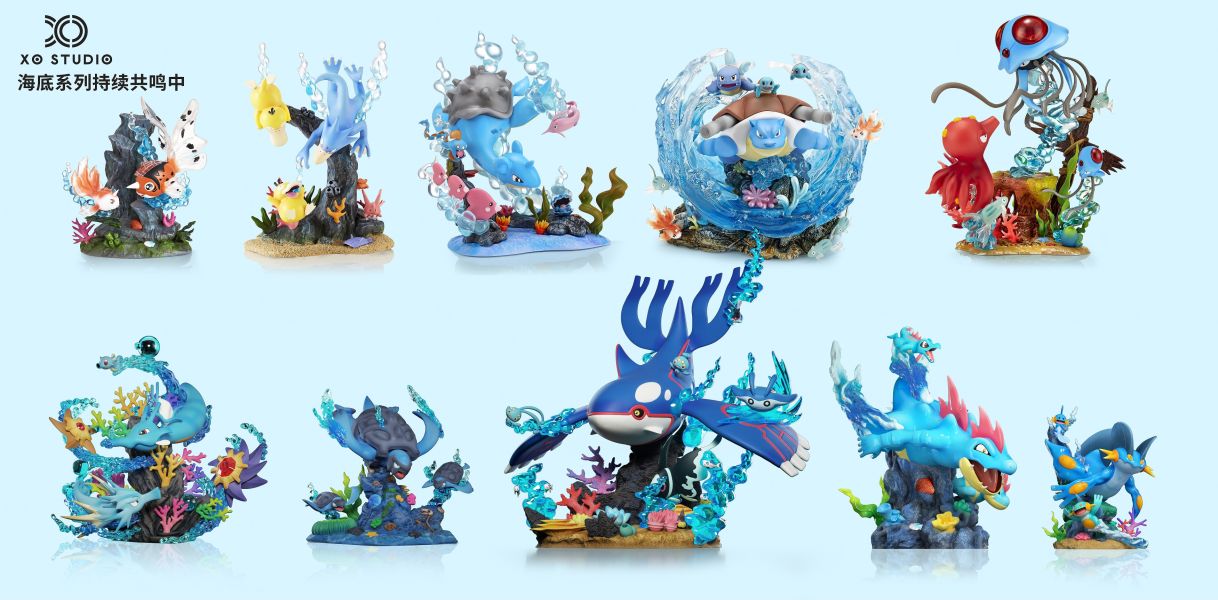 【預購】寶可夢 海底世界1/20比例圖鑒GK系列 大力鱷進化組&巨沼怪進化組 X XO-Studio 玩驛丨Toy station, GK雕像預購, GK雕像代購, GK雕像現貨, GK雕像修復, 咒術, 咒術迴戰, SCC玩具屋, 玩具給庫, NBA, 瘋公仔, 訂製雕像,模型,伯公仔,gk,玩驛,火影,夜風本舖,海賊,死神,航海王,獵人,阿拉蕾,七大罪,七龍珠,寶可夢,神奇寶貝,哥吉拉,宮崎駿,迪士尼,灌籃高手,鬼滅之刃,一拳超人,蠟筆小新,咒術,鏈鋸人,進擊的巨人,乙骨,我英