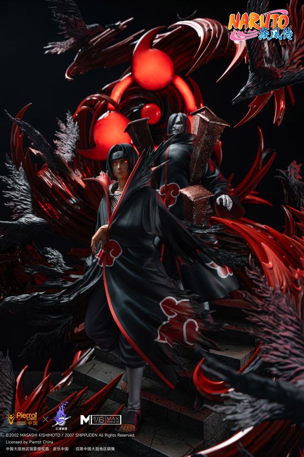 【預購】《火影忍者疾風傳》曉組織 宇智波鼬 雕像 X 雲頂摘星工作室＆皮樂中國 正版授權 玩驛丨Toy station, GK雕像預購, GK雕像代購, GK雕像現貨, GK雕像修復, 咒術, 咒術迴戰, SCC玩具屋, 玩具給庫, NBA, 瘋公仔, 訂製雕像,模型,伯公仔,gk,玩驛,火影,夜風本舖,海賊,死神,航海王,獵人,阿拉蕾,七大罪,七龍珠,寶可夢,神奇寶貝,哥吉拉,宮崎駿,迪士尼,灌籃高手,鬼滅之刃,一拳超人,蠟筆小新,咒術,鏈鋸人,進擊的巨人,乙骨,我英