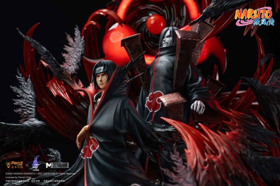 【預購】《火影忍者疾風傳》曉組織 宇智波鼬 雕像 X 雲頂摘星工作室＆皮樂中國 正版授權 玩驛丨Toy station, GK雕像預購, GK雕像代購, GK雕像現貨, GK雕像修復, 咒術, 咒術迴戰, SCC玩具屋, 玩具給庫, NBA, 瘋公仔, 訂製雕像,模型,伯公仔,gk,玩驛,火影,夜風本舖,海賊,死神,航海王,獵人,阿拉蕾,七大罪,七龍珠,寶可夢,神奇寶貝,哥吉拉,宮崎駿,迪士尼,灌籃高手,鬼滅之刃,一拳超人,蠟筆小新,咒術,鏈鋸人,進擊的巨人,乙骨,我英