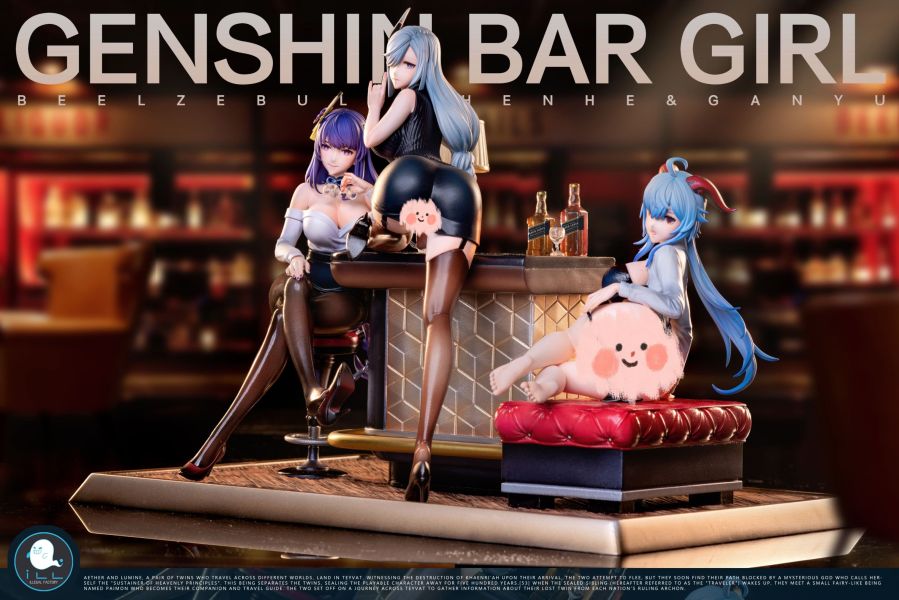 【售罄展示追加請私訊客服@toystationtw】原神 夜店 甘雨 & 申鶴 & 雷電將軍 X ILL地下工廠 動漫,模型,玩具,gk,玩驛,火影,手辦,海賊,死神,航海王,獵人,阿拉蕾,七大罪,七龍珠,寶可夢,神奇寶貝,哥吉拉,宮崎駿,迪士尼,灌籃高手,鬼滅之日刃,一拳超人,蠟筆小新,咒術,鏈鋸人,進擊的巨人,妖精尾巴,我的英雄學院,我英,鋼鍊,鋼之煉金術師,新世紀福音戰士,EVA,間諜家家酒,Re0,漫威,dc,集美#hex#tsume#prime1#queen#tes#xm#野獸國#壽屋#數碼寶貝