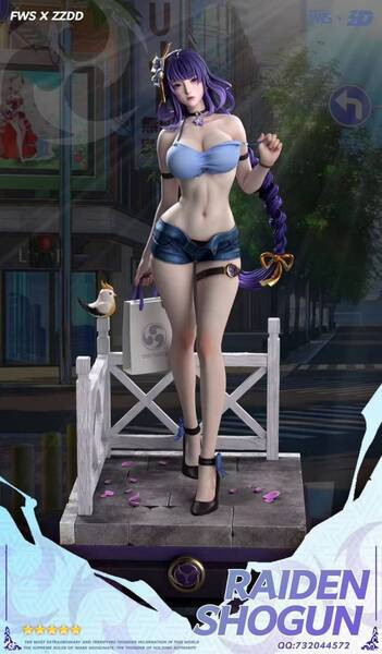 【售罄展示追加請私訊客服@toystationtw】原神 雷電將軍 雷電影 雷霆 X FWS ＆ZZDD 玩驛丨Toy station, GK雕像預購, GK雕像代購, GK雕像現貨, GK雕像修復, 咒術, 咒術迴戰, SCC玩具屋, 玩具給庫, 希模型, 瘋公仔, 訂製雕像,模型,伯公仔,gk,玩驛,火影,夜風本舖,海賊,死神,航海王,獵人,阿拉蕾,七大罪,七龍珠,寶可夢,神奇寶貝,哥吉拉,宮崎駿,迪士尼,灌籃高手,鬼滅之刃,一拳超人,蠟筆小新,咒術,鏈鋸人,進擊的巨人,乙骨,我英,尼卡