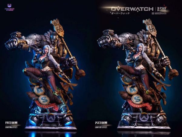 【售罄展示追加請私訊客服@toystationtw】守望先鋒 艾什Ashe “災星 X Coolbear酷熊 studio 玩驛丨Toy station, GK雕像預購, GK雕像代購, GK雕像現貨, GK雕像修復, 咒術, 咒術迴戰, SCC玩具屋, 玩具給庫, 希模型, 瘋公仔, 訂製雕像,模型,伯公仔,gk,玩驛,火影,夜風本舖,海賊,死神,航海王,獵人,阿拉蕾,七大罪,七龍珠,寶可夢,神奇寶貝,哥吉拉,宮崎駿,迪士尼,灌籃高手,鬼滅之日刃,一拳超人,蠟筆小新,咒術,鏈鋸人,進擊的巨人,乙骨,我英