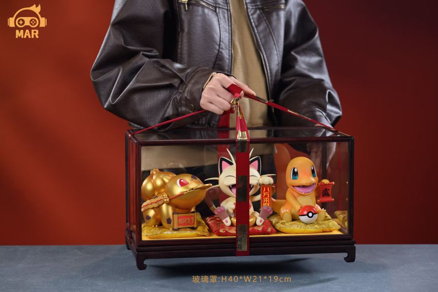 【售罄展示追加請私訊客服@toystationtw】寶可夢 招財蛇年新年款 開業送禮gk擺件 鯉魚王&妙蛙種子&喵喵&小火龍&藤藤蛇 X MAR模玩 玩驛丨Toy station, GK雕像預購, GK雕像代購, GK雕像現貨, GK雕像修復, 咒術, 咒術迴戰, SCC玩具屋, 玩具給庫, NBA, 瘋公仔, 訂製雕像,模型,伯公仔,gk,玩驛,火影,夜風本舖,海賊,死神,航海王,獵人,阿拉蕾,七大罪,七龍珠,寶可夢,神奇寶貝,哥吉拉,宮崎駿,迪士尼,灌籃高手,鬼滅之刃,一拳超人,蠟筆小新,咒術,鏈鋸人,進擊的巨人,乙骨,我英