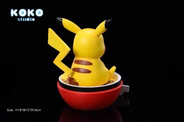【預購】寶可夢 精靈球皮卡丘 X KoKo studio #動漫#模型#玩具#gk#玩驛#火影#手辦#海賊#死神#航海王#獵人#阿拉蕾#七大罪#七龍珠#寶可夢#神奇寶貝#哥吉拉#宮崎駿#迪士尼#灌籃高手#鬼滅之日刃#一拳超人#蠟筆小新#咒術#鏈鋸人#進擊的巨人#妖精尾巴#我的英雄學院#我英#鋼鍊#鋼之煉金術師#新世紀福音戰士#EVA#間諜家家酒#Re0#漫威#dc#集美#hex#tsume#prime1#queen#tes#xm#野獸國#壽屋#數碼寶貝