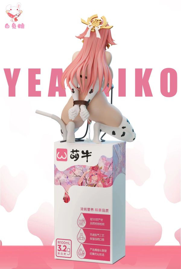 【售罄展示追加請私訊客服@toystationtw】原神 純欲系列 第一彈 八重神子 X 白兔糖 #動漫#模型#玩具#gk#玩驛#火影#手辦#海賊#死神#航海王#獵人#阿拉蕾#七大罪#七龍珠#寶可夢#神奇寶貝#哥吉拉#宮崎駿#迪士尼#灌籃高手#鬼滅之日刃#一拳超人#蠟筆小新#咒術#鏈鋸人#進擊的巨人#妖精尾巴#我的英雄學院#我英#鋼鍊#鋼之煉金術師#新世紀福音戰士#EVA#間諜家家酒#Re0#漫威#dc#集美#hex#tsume#prime1#queen#tes#xm#野獸國#壽屋#數碼寶貝