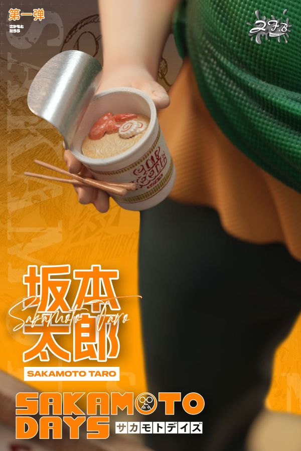 【售罄展示追加請私訊客服@toystationtw】坂本日常 第一彈 坂本太郎（胖）X ZFB中發白 玩驛丨Toy station, GK雕像預購, GK雕像代購, GK雕像現貨, GK雕像修復, 咒術, 咒術迴戰, SCC玩具屋, 玩具給庫, NBA, 瘋公仔, 訂製雕像,模型,伯公仔,gk,玩驛,火影,夜風本舖,海賊,死神,航海王,獵人,阿拉蕾,七大罪,七龍珠,寶可夢,神奇寶貝,哥吉拉,宮崎駿,迪士尼,灌籃高手,鬼滅之刃,一拳超人,蠟筆小新,咒術,鏈鋸人,進擊的巨人,乙骨,我英