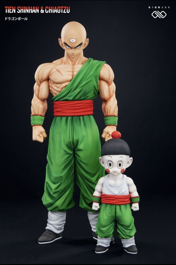 【售罄展示追加請私訊客服@toystationtw】七龍珠 Z戰士第五彈 天津飯&餃子 X 無限 玩驛丨Toy station, GK雕像預購, GK雕像代購, GK雕像現貨, GK雕像修復, 咒術, 咒術迴戰, SCC玩具屋, 玩具給庫, 希模型, 瘋公仔, 訂製雕像,模型,伯公仔,gk,玩驛,火影,夜風本舖,海賊,死神,航海王,獵人,阿拉蕾,七大罪,七龍珠,寶可夢,神奇寶貝,哥吉拉,宮崎駿,迪士尼,灌籃高手,鬼滅之日刃,一拳超人,蠟筆小新,咒術,鏈鋸人,進擊的巨人,乙骨,我英