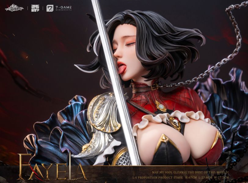 【售罄展示追加請私訊客服@toystationtw】AmerFort藝術家合作品牌 星輪系列 獻祭騎士 法艾拉 X PIJI否極 正版授權 玩驛丨Toy station, GK雕像預購, GK雕像代購, GK雕像現貨, GK雕像修復, 咒術, 咒術迴戰, SCC玩具屋, 玩具給庫, NBA, 瘋公仔, 訂製雕像,模型,伯公仔,gk,玩驛,火影,夜風本舖,海賊,死神,航海王,獵人,阿拉蕾,七大罪,七龍珠,寶可夢,神奇寶貝,哥吉拉,宮崎駿,迪士尼,灌籃高手,鬼滅之刃,一拳超人,蠟筆小新,咒術,鏈鋸人,進擊的巨人,乙骨,我英