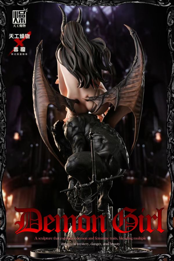 【預購】藝術家聯名款《Demon girl》X 天工燥物+毒瘤 玩驛丨Toy station, GK雕像預購, GK雕像代購, GK雕像現貨, GK雕像修復, 咒術, 咒術迴戰, SCC玩具屋, 玩具給庫, NBA, 瘋公仔, 訂製雕像,模型,伯公仔,gk,玩驛,火影,夜風本舖,海賊,死神,航海王,獵人,阿拉蕾,七大罪,七龍珠,寶可夢,神奇寶貝,哥吉拉,宮崎駿,迪士尼,灌籃高手,鬼滅之刃,一拳超人,蠟筆小新,咒術,鏈鋸人,進擊的巨人,乙骨,我英