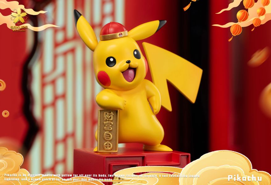 【售罄展示追加請私訊客服@toystationtw】寶可夢 招財皮卡丘 X 櫻花-Studio 玩驛丨Toy station, GK雕像預購, GK雕像代購, GK雕像現貨, GK雕像修復, 咒術, 咒術迴戰, SCC玩具屋, 玩具給庫, NBA, 瘋公仔, 訂製雕像,模型,伯公仔,gk,玩驛,火影,夜風本舖,海賊,死神,航海王,獵人,阿拉蕾,七大罪,七龍珠,寶可夢,神奇寶貝,哥吉拉,宮崎駿,迪士尼,灌籃高手,鬼滅之刃,一拳超人,蠟筆小新,咒術,鏈鋸人,進擊的巨人,乙骨,我英