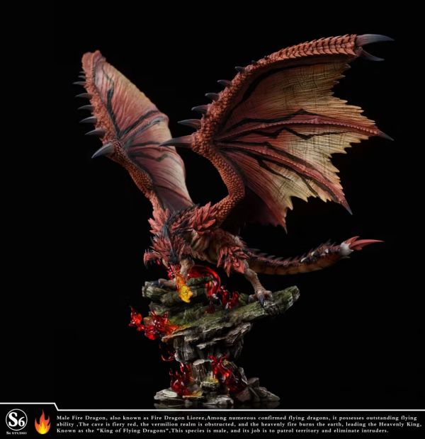 【代購】魔物獵人 第二彈 雄火龍 X S6工作室 玩驛丨Toy station, GK雕像預購, GK雕像代購, GK雕像現貨, GK雕像修復, 咒術, 咒術迴戰, SCC玩具屋, 玩具給庫, NBA, 瘋公仔, 訂製雕像,模型,伯公仔,gk,玩驛,火影,夜風本舖,海賊,死神,航海王,獵人,阿拉蕾,七大罪,七龍珠,寶可夢,神奇寶貝,哥吉拉,宮崎駿,迪士尼,灌籃高手,鬼滅之刃,一拳超人,蠟筆小新,咒術,鏈鋸人,進擊的巨人,乙骨,我英