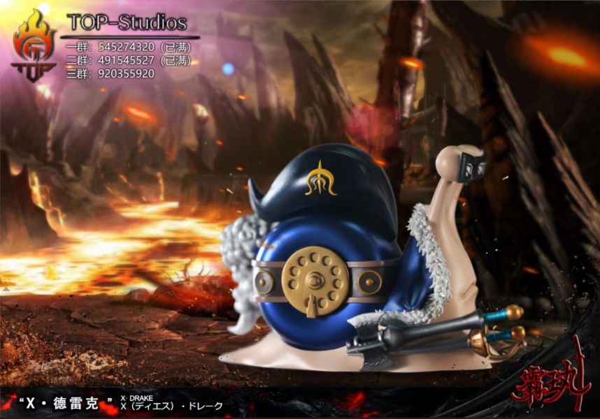 【售罄展示追加請私訊客服@toystationtw】 海賊王 超新星電話蟲 卡彭·貝基 喬艾莉·波妮 X·德雷克 道格拉斯·巴雷特 X TOP studio #動漫#模型#玩具#gk#玩驛#火影#手辦#海賊#死神#航海王#獵人#阿拉蕾#七大罪#七龍珠#寶可夢#神奇寶貝#哥吉拉#宮崎駿#迪士尼#灌籃高手#鬼滅之日刃#一拳超人#蠟筆小新#咒術#鏈鋸人#進擊的巨人#妖精尾巴#我的英雄學院#我英#鋼鍊#鋼之煉金術師#新世紀福音戰士#EVA#間諜家家酒#Re0#漫威#dc#集美#hex#tsume#prime1#queen#tes#xm#野獸國#壽屋#數碼寶貝