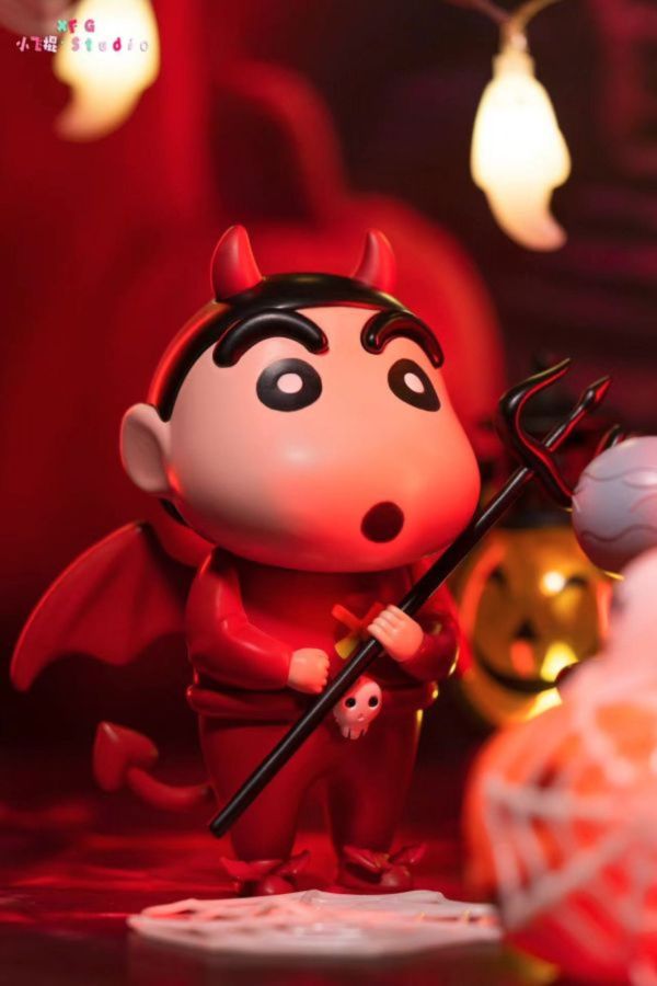 【售罄展示追加請私訊客服@toystationtw】蠟筆小新 萬聖節惡魔小新 鐵鍋燉正男 X XFG小飛棍 動漫,模型,玩具,gk,玩驛,火影,手辦,海賊,死神,航海王,獵人,阿拉蕾,七大罪,七龍珠,寶可夢,神奇寶貝,哥吉拉,宮崎駿,迪士尼,灌籃高手,鬼滅之日刃,一拳超人,蠟筆小新,咒術,鏈鋸人,進擊的巨人,妖精尾巴,我的英雄學院,我英,鋼鍊,鋼之煉金術師,新世紀福音戰士,EVA,間諜家家酒,Re0,漫威,dc,集美#hex#tsume#prime1#queen#tes#xm#野獸國#壽屋#數碼寶貝