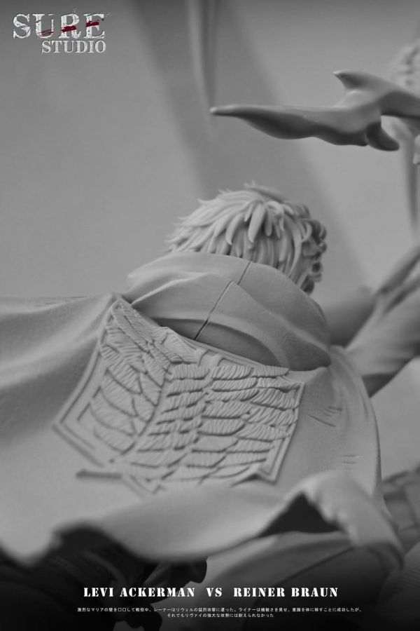 【預購】進擊的巨人 SSS巨人對戰系列 兵長vs萊納 X Sure-Studio 玩驛丨Toy station, GK雕像預購, GK雕像代購, GK雕像現貨, GK雕像修復, 咒術, 咒術迴戰, SCC玩具屋, 玩具給庫, NBA, 瘋公仔, 訂製雕像,模型,伯公仔,gk,玩驛,火影,夜風本舖,海賊,死神,航海王,獵人,阿拉蕾,七大罪,七龍珠,寶可夢,神奇寶貝,哥吉拉,宮崎駿,迪士尼,灌籃高手,鬼滅之刃,一拳超人,蠟筆小新,咒術,鏈鋸人,進擊的巨人,乙骨,我英