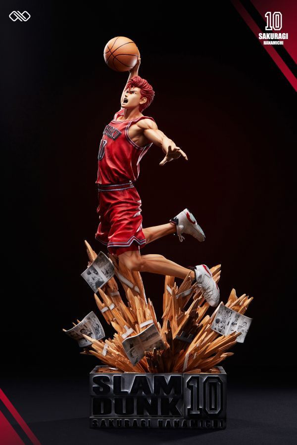 【售罄展示追加請私訊客服@toystationtw】灌籃高手 籃球飛人 櫻木花道 X 無限 Studio 動漫,模型,玩具,gk,玩驛,火影,手辦,海賊,死神,航海王,獵人,阿拉蕾,七大罪,七龍珠,寶可夢,神奇寶貝,哥吉拉,宮崎駿,迪士尼,灌籃高手,鬼滅之日刃,一拳超人,蠟筆小新,咒術,鏈鋸人,進擊的巨人,妖精尾巴,我的英雄學院,我英,鋼鍊,鋼之煉金術師,新世紀福音戰士,EVA,間諜家家酒,Re0,漫威,dc,集美#hex#tsume#prime1#queen#tes#xm#野獸國#壽屋#數碼寶貝