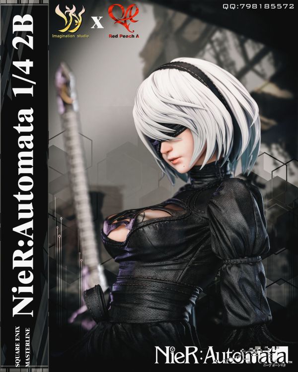 【售罄展示追加請私訊客服@toystationtw】尼爾自動人形 寄葉二號B型 2B X Imagination(YY) 動漫,模型,玩具,gk,玩驛,火影,手辦,海賊,死神,航海王,獵人,阿拉蕾,七大罪,七龍珠,寶可夢,神奇寶貝,哥吉拉,宮崎駿,迪士尼,灌籃高手,鬼滅之日刃,一拳超人,蠟筆小新,咒術,鏈鋸人,進擊的巨人,妖精尾巴,我的英雄學院,我英,鋼鍊,鋼之煉金術師,新世紀福音戰士,EVA,間諜家家酒,Re0,漫威,dc,集美#hex#tsume#prime1#queen#tes#xm#野獸國#壽屋#數碼寶貝