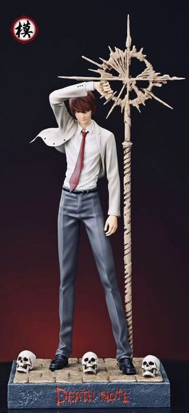 【售罄展示追加請私訊客服@toystationtw】死亡筆記本 夜神月 X 模二代 玩驛丨Toy station, GK雕像預購, GK雕像代購, GK雕像現貨, GK雕像修復, 購物網站, 自媒體選物店, 日漫, 美漫, 電影, 電玩IP, 訂製雕像,模型,玩具,gk,玩驛,火影,手辦,海賊,死神,航海王,獵人,阿拉蕾,七大罪,七龍珠,寶可夢,神奇寶貝,哥吉拉,宮崎駿,迪士尼,灌籃高手,鬼滅之日刃,一拳超人,蠟筆小新,咒術,鏈鋸人,進擊的巨人,妖精尾巴,我的英雄學院,鋼鍊,鋼之