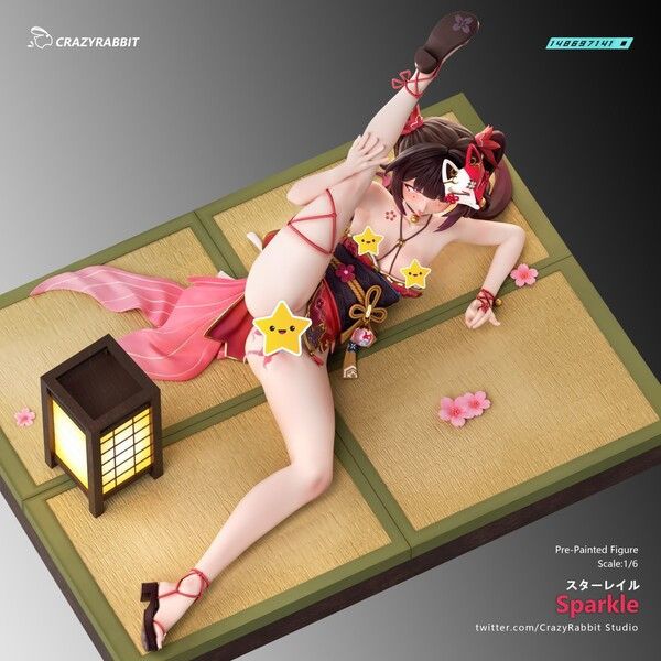 【售罄展示追加請私訊客服@toystationtw】崩壞星穹鐵道 花火 X CrazyRabbit 玩驛丨Toy station, GK雕像預購, GK雕像代購, GK雕像現貨, GK雕像修復, 咒術, 咒術迴戰, SCC玩具屋, 玩具給庫, 希模型, 瘋公仔, 訂製雕像,模型,伯公仔,gk,玩驛,火影,夜風本舖,海賊,死神,航海王,獵人,阿拉蕾,七大罪,七龍珠,寶可夢,神奇寶貝,哥吉拉,宮崎駿,迪士尼,灌籃高手,鬼滅之刃,一拳超人,蠟筆小新,咒術,鏈鋸人,進擊的巨人,乙骨,我英,尼卡