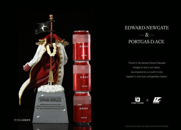 【代購】海賊王 白鬍子與艾斯的終點 X Cube studio ＆ PZ Studio 動漫,模型,玩具,gk,玩驛,火影,手辦,海賊,死神,航海王,獵人,阿拉蕾,七大罪,七龍珠,寶可夢,神奇寶貝,哥吉拉,宮崎駿,迪士尼,灌籃高手,鬼滅之日刃,一拳超人,蠟筆小新,咒術,鏈鋸人,進擊的巨人,妖精尾巴,我的英雄學院,我英,鋼鍊,鋼之煉金術師,新世紀福音戰士,EVA,間諜家家酒,Re0,漫威,dc,集美#hex#tsume#prime1#queen#tes#xm#野獸國#壽屋#數碼寶貝