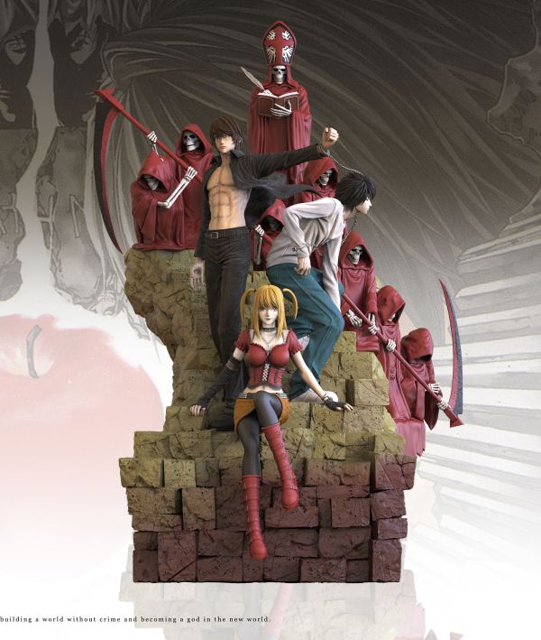 【預購】死亡筆記本 三人組 月&L&彌海砂 X Freedom-Studio 玩驛丨Toy station, GK雕像預購, GK雕像代購, GK雕像現貨, GK雕像修復, 咒術, 咒術迴戰, SCC玩具屋, 玩具給庫, NBA, 瘋公仔, 訂製雕像,模型,伯公仔,gk,玩驛,火影,夜風本舖,海賊,死神,航海王,獵人,阿拉蕾,七大罪,七龍珠,寶可夢,神奇寶貝,哥吉拉,宮崎駿,迪士尼,灌籃高手,鬼滅之刃,一拳超人,蠟筆小新,咒術,鏈鋸人,進擊的巨人,乙骨,我英