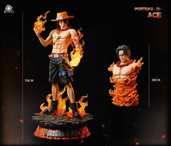 【售罄展示追加請私訊客服@toystationtw】海賊王 艾斯胸像 1/3 X 夢幻工作室 #動漫#模型#玩具#gk#玩驛#火影#手辦#海賊#死神#航海王#獵人#阿拉蕾#七大罪#七龍珠#寶可夢#神奇寶貝#哥吉拉#宮崎駿#迪士尼#灌籃高手#鬼滅之日刃#一拳超人#蠟筆小新#咒術#鏈鋸人#進擊的巨人#妖精尾巴#我的英雄學院#我英#鋼鍊#鋼之煉金術師#新世紀福音戰士#EVA#間諜家家酒#Re0#漫威#dc#集美#hex#tsume#prime1#queen#tes#xm#野獸國#壽屋#數碼寶貝