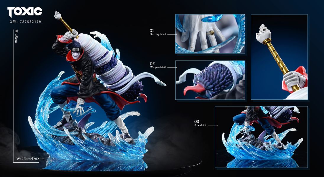 【售罄展示追加請私訊客服@toystationtw】火影忍者 曉組織共鳴系列第二彈 幹柿鬼鮫 X Toxic studio #動漫#模型#玩具#gk#玩驛#火影#手辦#海賊#死神#航海王#獵人#阿拉蕾#七大罪#七龍珠#寶可夢#神奇寶貝#哥吉拉#宮崎駿#迪士尼#灌籃高手#鬼滅之日刃#一拳超人#蠟筆小新#咒術#鏈鋸人#進擊的巨人#妖精尾巴#我的英雄學院#我英#鋼鍊#鋼之煉金術師#新世紀福音戰士#EVA#間諜家家酒#Re0#漫威#dc#集美#hex#tsume#prime1#queen#tes#xm#野獸國#壽屋#數碼寶貝