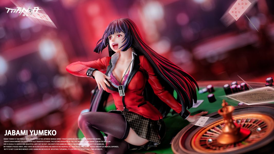 【預購】狂賭之淵 蛇喰夢子（家畜）X 漫塔工作室 玩驛丨Toy station, GK雕像預購, GK雕像代購, GK雕像現貨, GK雕像修復, 咒術, 咒術迴戰, SCC玩具屋, 玩具給庫, NBA, 瘋公仔, 訂製雕像,模型,伯公仔,gk,玩驛,火影,夜風本舖,海賊,死神,航海王,獵人,阿拉蕾,七大罪,七龍珠,寶可夢,神奇寶貝,哥吉拉,宮崎駿,迪士尼,灌籃高手,鬼滅之刃,一拳超人,蠟筆小新,咒術,鏈鋸人,進擊的巨人,乙骨,我英