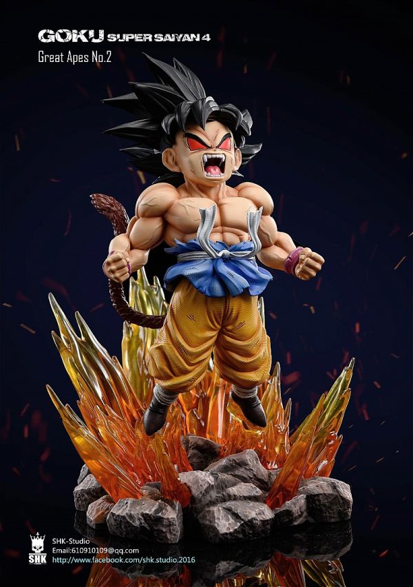 【售罄展示追加請私訊客服@toystationtw】七龍珠 Great Apes NO.2 GOKU SuperSaiyan4 超四悟空 X SHK #動漫#模型#玩具#gk#玩驛#火影#手辦#海賊#死神#航海王#獵人#阿拉蕾#七大罪#七龍珠#寶可夢#神奇寶貝#哥吉拉#宮崎駿#迪士尼#灌籃高手#鬼滅之日刃#一拳超人#蠟筆小新#咒術#鏈鋸人#進擊的巨人#妖精尾巴#我的英雄學院#我英#鋼鍊#鋼之煉金術師#新世紀福音戰士#EVA#間諜家家酒#Re0#漫威#dc#集美#hex#tsume#prime1#queen#tes#xm#野獸國#壽屋#數碼寶貝