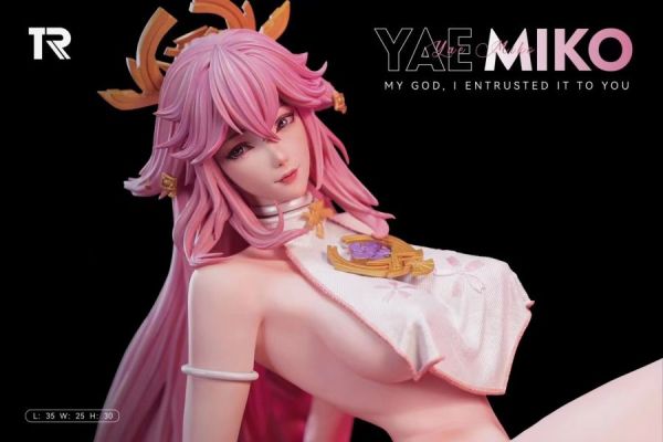 【售罄展示追加請私訊客服@toystationtw】原神 居家女友系列 八重神子 X TR #動漫#模型#玩具#gk#玩驛#火影#手辦#海賊#死神#航海王#獵人#阿拉蕾#七大罪#七龍珠#寶可夢#神奇寶貝#哥吉拉#宮崎駿#迪士尼#灌籃高手#鬼滅之日刃#一拳超人#蠟筆小新#咒術#鏈鋸人#進擊的巨人#妖精尾巴#我的英雄學院#我英#鋼鍊#鋼之煉金術師#新世紀福音戰士#EVA#間諜家家酒#Re0#漫威#dc#集美#hex#tsume#prime1#queen#tes#xm#野獸國#壽屋#數碼寶貝