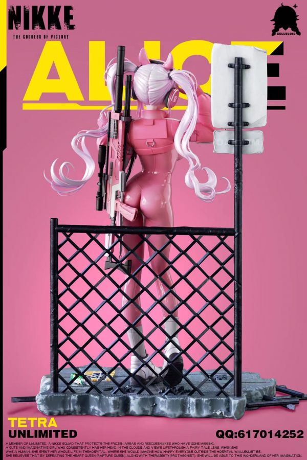 【售罄展示追加請私訊客服@toystationtw】勝利女神 愛麗絲  X Celluloid #動漫#模型#玩具#gk#玩驛#火影#手辦#海賊#死神#航海王#獵人#阿拉蕾#七大罪#七龍珠#寶可夢#神奇寶貝#哥吉拉#宮崎駿#迪士尼#灌籃高手#鬼滅之日刃#一拳超人#蠟筆小新#咒術#鏈鋸人#進擊的巨人#妖精尾巴#我的英雄學院#我英#鋼鍊#鋼之煉金術師#新世紀福音戰士#EVA#間諜家家酒#Re0#漫威#dc#集美#hex#tsume#prime1#queen#tes#xm#野獸國#壽屋#數碼寶貝