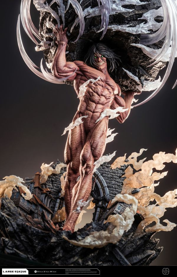 【補款】進擊的巨人 大型雕像 堵門-艾連·葉卡 X Hertz-Studio 玩驛丨Toy station, GK雕像預購, GK雕像代購, GK雕像現貨, GK雕像修復, 咒術, 咒術迴戰, SCC玩具屋, 玩具給庫, NBA, 瘋公仔, 訂製雕像,模型,伯公仔,gk,玩驛,火影,夜風本舖,海賊,死神,航海王,獵人,阿拉蕾,七大罪,七龍珠,寶可夢,神奇寶貝,哥吉拉,宮崎駿,迪士尼,灌籃高手,鬼滅之刃,一拳超人,蠟筆小新,咒術,鏈鋸人,進擊的巨人,乙骨,我英