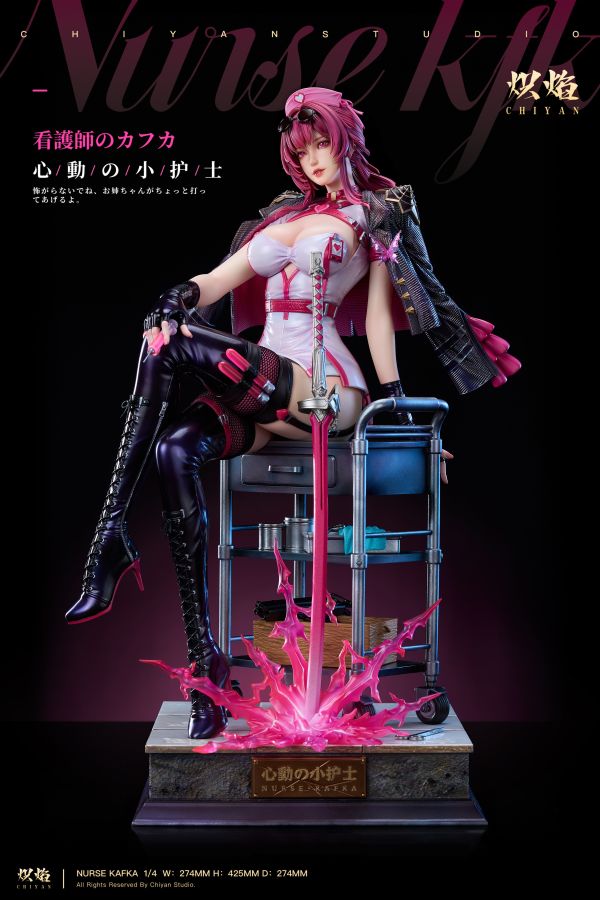 【預購】崩壞星穹鐵道 Cosplay系列 心動の小護士-卡芙卡 X 熾焰工作室 玩驛丨Toy station, GK雕像預購, GK雕像代購, GK雕像現貨, GK雕像修復, 咒術, 咒術迴戰, SCC玩具屋, 玩具給庫, NBA, 瘋公仔, 訂製雕像,模型,伯公仔,gk,玩驛,火影,夜風本舖,海賊,死神,航海王,獵人,阿拉蕾,七大罪,七龍珠,寶可夢,神奇寶貝,哥吉拉,宮崎駿,迪士尼,灌籃高手,鬼滅之刃,一拳超人,蠟筆小新,咒術,鏈鋸人,進擊的巨人,乙骨,我英