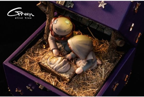 【預購】他於馬槽處誕生〔BOX故事繪系列〕X 橄欖樹 Green Olive Tree 工作室 玩驛丨Toy station, GK雕像預購, GK雕像代購, GK雕像現貨, GK雕像修復, 咒術, 咒術迴戰, SCC玩具屋, 玩具給庫, NBA, 瘋公仔, 訂製雕像,模型,伯公仔,gk,玩驛,火影,夜風本舖,海賊,死神,航海王,獵人,阿拉蕾,七大罪,七龍珠,寶可夢,神奇寶貝,哥吉拉,宮崎駿,迪士尼,灌籃高手,鬼滅之刃,一拳超人,蠟筆小新,咒術,鏈鋸人,進擊的巨人,乙骨,我英