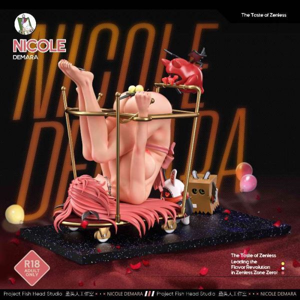 【售罄展示追加請私訊客服@toystationtw】推車妮可 X 魚頭人工作室 玩驛丨Toy station, GK雕像預購, GK雕像代購, GK雕像現貨, GK雕像修復, 咒術, 咒術迴戰, SCC玩具屋, 玩具給庫, NBA, 瘋公仔, 訂製雕像,模型,伯公仔,gk,玩驛,火影,夜風本舖,海賊,死神,航海王,獵人,阿拉蕾,七大罪,七龍珠,寶可夢,神奇寶貝,哥吉拉,宮崎駿,迪士尼,灌籃高手,鬼滅之刃,一拳超人,蠟筆小新,咒術,鏈鋸人,進擊的巨人,乙骨,我英