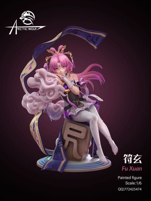 【售罄展示追加請私訊客服@toystationtw】崩壞星穹鐵道 符玄 X Arctic wolf工作室 動漫,模型,玩具,gk,玩驛,火影,手辦,海賊,死神,航海王,獵人,阿拉蕾,七大罪,七龍珠,寶可夢,神奇寶貝,哥吉拉,宮崎駿,迪士尼,灌籃高手,鬼滅之日刃,一拳超人,蠟筆小新,咒術,鏈鋸人,進擊的巨人,妖精尾巴,我的英雄學院,我英,鋼鍊,鋼之煉金術師,新世紀福音戰士,EVA,間諜家家酒,Re0,漫威,dc,集美#hex#tsume#prime1#queen#tes#xm#野獸國#壽屋#數碼寶貝