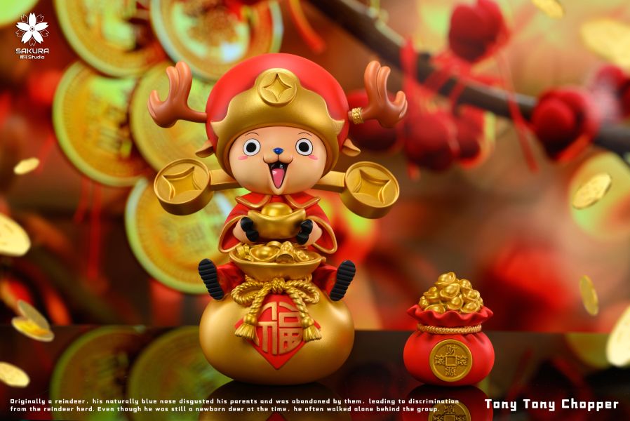 【售罄展示追加請私訊客服@toystationtw】海賊王 財神喬巴 X 櫻花 studio 玩驛丨Toy station, GK雕像預購, GK雕像代購, GK雕像現貨, GK雕像修復, 咒術, 咒術迴戰, SCC玩具屋, 玩具給庫, NBA, 瘋公仔, 訂製雕像,模型,伯公仔,gk,玩驛,火影,夜風本舖,海賊,死神,航海王,獵人,阿拉蕾,七大罪,七龍珠,寶可夢,神奇寶貝,哥吉拉,宮崎駿,迪士尼,灌籃高手,鬼滅之刃,一拳超人,蠟筆小新,咒術,鏈鋸人,進擊的巨人,乙骨,我英