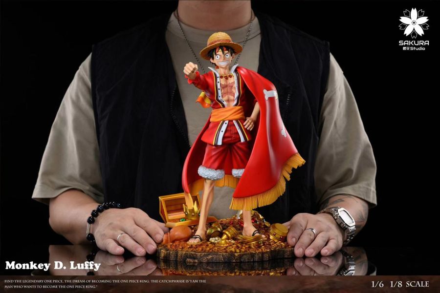 【售罄展示追加請私訊客服@toystationtw】海賊王 草帽海賊團第一彈 魯夫 X 櫻花 studio 動漫,模型,玩具,gk,玩驛,火影,手辦,海賊,死神,航海王,獵人,阿拉蕾,七大罪,七龍珠,寶可夢,神奇寶貝,哥吉拉,宮崎駿,迪士尼,灌籃高手,鬼滅之日刃,一拳超人,蠟筆小新,咒術,鏈鋸人,進擊的巨人,妖精尾巴,我的英雄學院,我英,鋼鍊,鋼之煉金術師,新世紀福音戰士,EVA,間諜家家酒,Re0,漫威,dc,集美#hex#tsume#prime1#queen#tes#xm#野獸國#壽屋#數碼寶貝