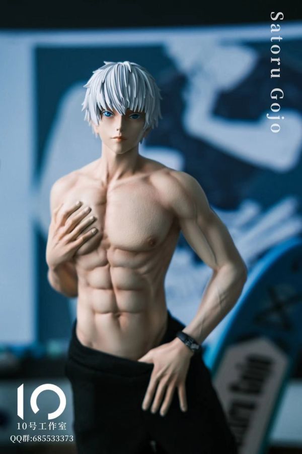 【售罄展示追加請私訊客服@toystationtw】咒術迴戰 咒術系列 五條悟（可脫） X 10號工作室 玩驛丨Toy station, GK雕像預購, GK雕像代購, GK雕像現貨, GK雕像修復, 咒術, 咒術迴戰, SCC玩具屋, 玩具給庫, NBA, 瘋公仔, 訂製雕像,模型,伯公仔,gk,玩驛,火影,夜風本舖,海賊,死神,航海王,獵人,阿拉蕾,七大罪,七龍珠,寶可夢,神奇寶貝,哥吉拉,宮崎駿,迪士尼,灌籃高手,鬼滅之刃,一拳超人,蠟筆小新,咒術,鏈鋸人,進擊的巨人,乙骨,我英
