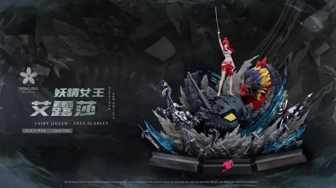 【預購】妖精的尾巴 第二彈 艾露莎·斯卡雷特 X 櫻花-Studio 玩驛丨Toy station, GK雕像預購, GK雕像代購, GK雕像現貨, GK雕像修復, 咒術, 咒術迴戰, SCC玩具屋, 玩具給庫, NBA, 瘋公仔, 訂製雕像,模型,伯公仔,gk,玩驛,火影,夜風本舖,海賊,死神,航海王,獵人,阿拉蕾,七大罪,七龍珠,寶可夢,神奇寶貝,哥吉拉,宮崎駿,迪士尼,灌籃高手,鬼滅之刃,一拳超人,蠟筆小新,咒術,鏈鋸人,進擊的巨人,乙骨,我英