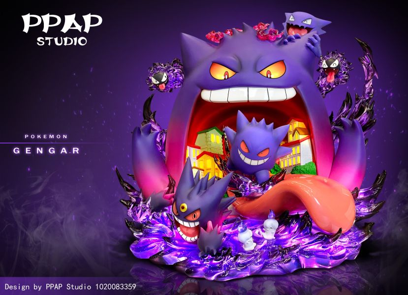 【代購】寶可夢 超極巨化進化第二彈 耿鬼 X PPAP Studio 玩驛丨Toy station, GK雕像預購, GK雕像代購, GK雕像現貨, GK雕像修復, 咒術, 咒術迴戰, SCC玩具屋, 玩具給庫, 希模型, 瘋公仔, 訂製雕像,模型,伯公仔,gk,玩驛,火影,夜風本舖,海賊,死神,航海王,獵人,阿拉蕾,七大罪,七龍珠,寶可夢,神奇寶貝,哥吉拉,宮崎駿,迪士尼,灌籃高手,鬼滅之日刃,一拳超人,蠟筆小新,咒術,鏈鋸人,進擊的巨人,乙骨,我英
