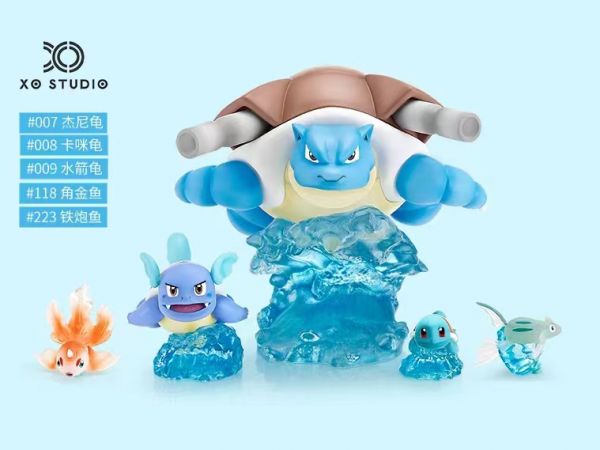 〖售鑿展示追加請私訊客服@toystationtw〗神奇寶貝 海底世界比例圖鑑GK系列 1/20 SCALE WORLD 初代禦三家之水箭龜進化組 X XOstudio #動漫#模型#玩具#gk#玩驛#火影#手辦#海賊#死神#航海王#獵人#阿拉蕾#七大罪#七龍珠#寶可夢#神奇寶貝#哥吉拉#宮崎駿#迪士尼#灌籃高手#鬼滅之日刃#一拳超人#蠟筆小新#咒術#鏈鋸人#進擊的巨人#妖精尾巴#我的英雄學院#我英#鋼鍊#鋼之煉金術師#新世紀福音戰士#EVA#間諜家家酒#Re0#漫威#dc#集美#hex#tsume#prime1#queen#tes#xm#野獸國#壽屋#數碼寶貝