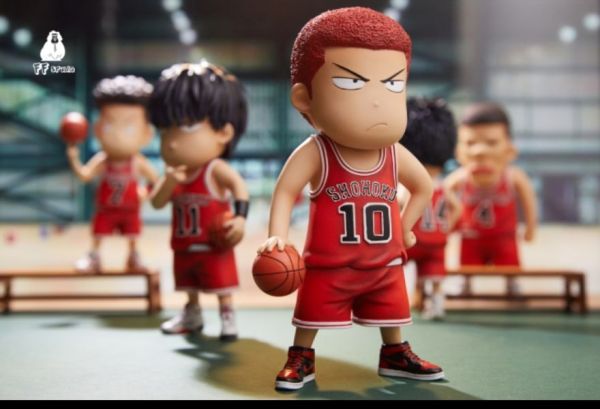 【售罄展示追加請私訊客服@toystationtw】 灌籃高手 湘北出場流川 櫻木 宮城 赤木 三井 X FF studio狒狒工作室 動漫,模型,玩具,gk,玩驛,火影,手辦,海賊,死神,航海王,獵人,阿拉蕾,七大罪,七龍珠,寶可夢,神奇寶貝,哥吉拉,宮崎駿,迪士尼,灌籃高手,鬼滅之日刃,一拳超人,蠟筆小新,咒術,鏈鋸人,進擊的巨人,妖精尾巴,我的英雄學院,我英,鋼鍊,鋼之煉金術師,新世紀福音戰士,EVA,間諜家家酒,Re0,漫威,dc,集美#hex#tsume#prime1#queen#tes#xm#野獸國#壽屋#數碼寶貝