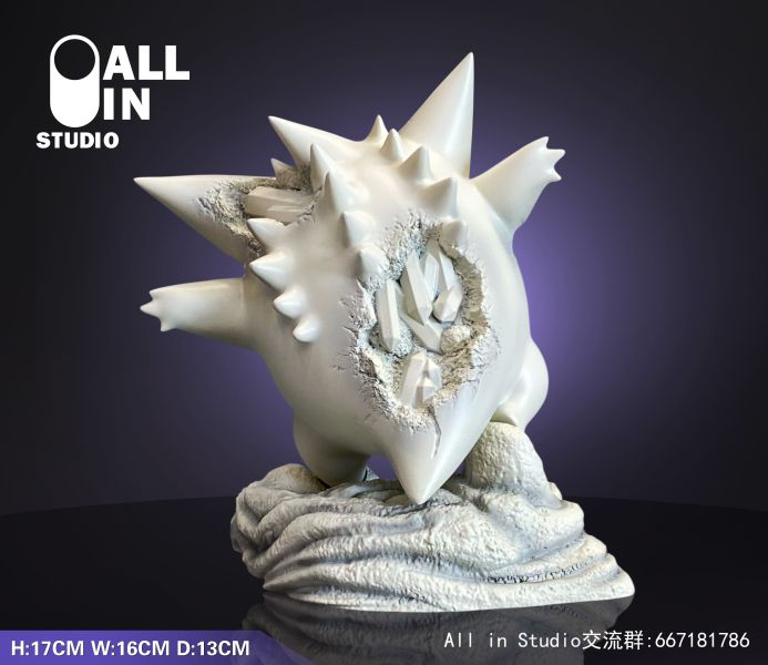 【售罄展示追加請私訊客服@toystationtw】寶可夢 遺跡耿鬼 X ALL IN Studio 動漫,模型,玩具,gk,玩驛,火影,手辦,海賊,死神,航海王,獵人,阿拉蕾,七大罪,七龍珠,寶可夢,神奇寶貝,哥吉拉,宮崎駿,迪士尼,灌籃高手,鬼滅之日刃,一拳超人,蠟筆小新,咒術,鏈鋸人,進擊的巨人,妖精尾巴,我的英雄學院,我英,鋼鍊,鋼之煉金術師,新世紀福音戰士,EVA,間諜家家酒,Re0,漫威,dc,集美#hex#tsume#prime1#queen#tes#xm#野獸國#壽屋#數碼寶貝