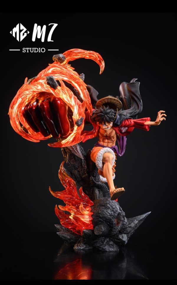 【售罄展示追加請私訊客服@toystationtw】海賊王 火焰三兄弟-業火魯夫 X MZ studio #動漫#模型#玩具#gk#玩驛#火影#手辦#海賊#死神#航海王#獵人#阿拉蕾#七大罪#七龍珠#寶可夢#神奇寶貝#哥吉拉#宮崎駿#迪士尼#灌籃高手#鬼滅之日刃#一拳超人#蠟筆小新#咒術#鏈鋸人#進擊的巨人#妖精尾巴#我的英雄學院#我英#鋼鍊#鋼之煉金術師#新世紀福音戰士#EVA#間諜家家酒#Re0#漫威#dc#集美#hex#tsume#prime1#queen#tes#xm#野獸國#壽屋#數碼寶貝
