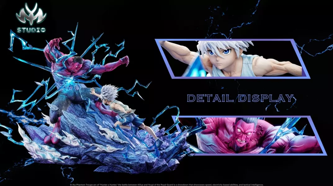 【預購】獵人 對戰系列第一彈 奇犽vs尤匹 X MY-Studio 玩驛丨Toy station, GK雕像預購, GK雕像代購, GK雕像現貨, GK雕像修復, 咒術, 咒術迴戰, SCC玩具屋, 玩具給庫, NBA, 瘋公仔, 訂製雕像,模型,伯公仔,gk,玩驛,火影,夜風本舖,海賊,死神,航海王,獵人,阿拉蕾,七大罪,七龍珠,寶可夢,神奇寶貝,哥吉拉,宮崎駿,迪士尼,灌籃高手,鬼滅之刃,一拳超人,蠟筆小新,咒術,鏈鋸人,進擊的巨人,乙骨,我英