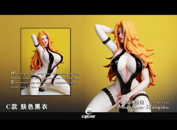 【售罄展示追加請私訊客服@toystationtw】死神 女雕系列 亂菊Rangiku（可脫）X CHENG STUDIO 動漫,模型,玩具,gk,玩驛,火影,手辦,海賊,死神,航海王,獵人,阿拉蕾,七大罪,七龍珠,寶可夢,神奇寶貝,哥吉拉,宮崎駿,迪士尼,灌籃高手,鬼滅之日刃,一拳超人,蠟筆小新,咒術,鏈鋸人,進擊的巨人,妖精尾巴,我的英雄學院,我英,鋼鍊,鋼之煉金術師,新世紀福音戰士,EVA,間諜家家酒,Re0,漫威,dc,集美#hex#tsume#prime1#queen#tes#xm#野獸國#壽屋#數碼寶貝