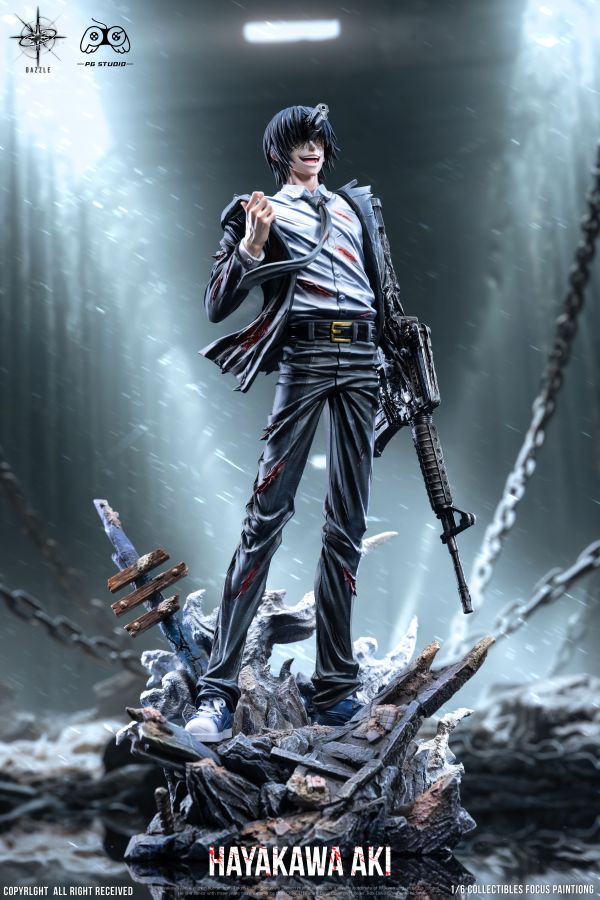 【預購】鏈鋸人 早川秋 X Dazzle+PG 玩驛丨Toy station, GK雕像預購, GK雕像代購, GK雕像現貨, GK雕像修復, 咒術, 咒術迴戰, SCC玩具屋, 玩具給庫, NBA, 瘋公仔, 訂製雕像,模型,伯公仔,gk,玩驛,火影,夜風本舖,海賊,死神,航海王,獵人,阿拉蕾,七大罪,七龍珠,寶可夢,神奇寶貝,哥吉拉,宮崎駿,迪士尼,灌籃高手,鬼滅之刃,一拳超人,蠟筆小新,咒術,鏈鋸人,進擊的巨人,乙骨,我英